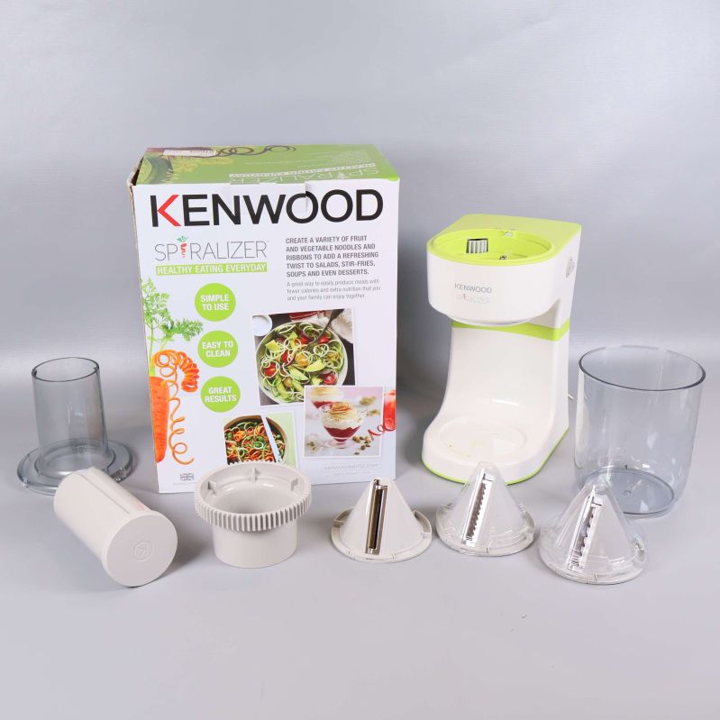 Kenwood spiralizer med tillbehör och extra blad