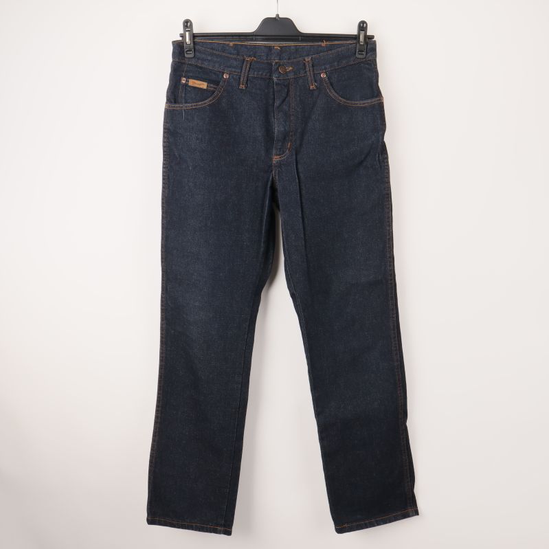 Mörkblå jeans med klassisk passform 