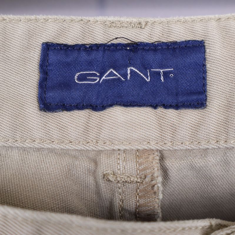 GANT etikett på byxornas insida