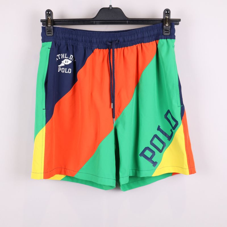 Flerfärgade shorts med Polo-logotyp