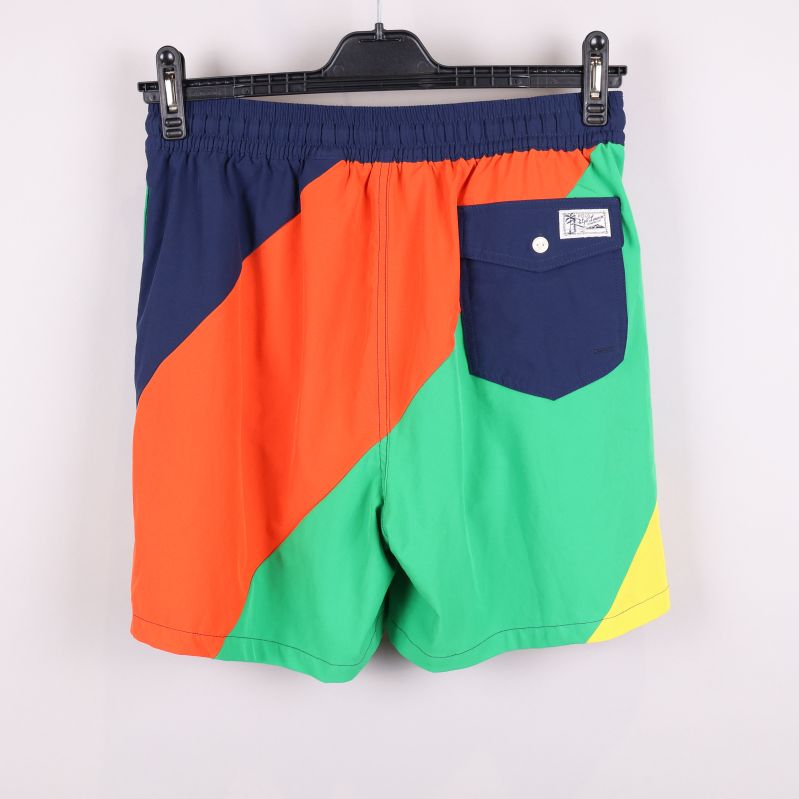 Flerfärgade shorts med bakficka