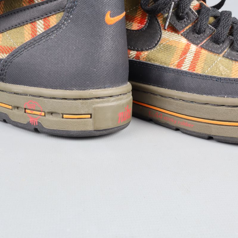 Närbild av Nike detaljer
