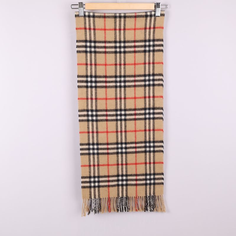 Rutigt halsduk i kashmir 