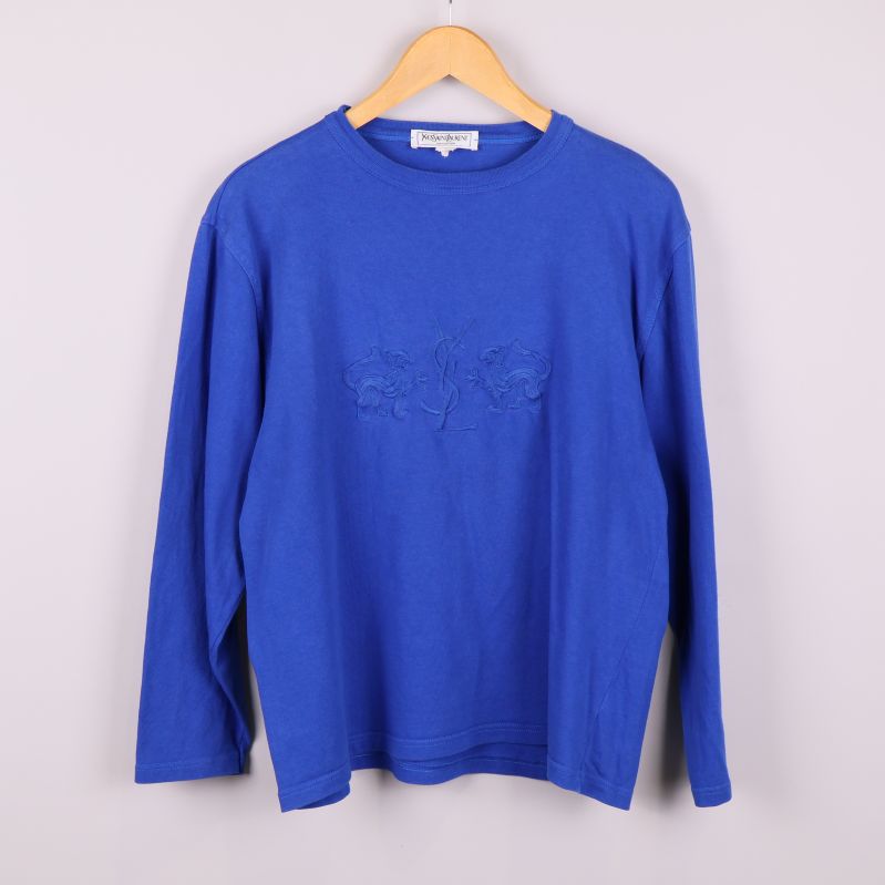 Blå långärmad tröja