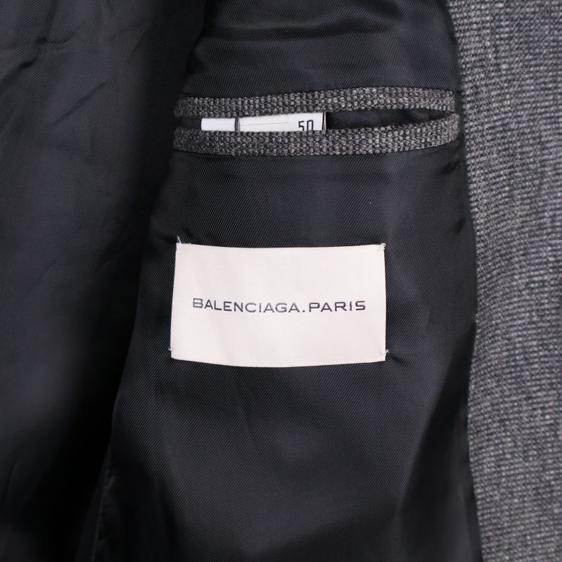 Balenciaga Paris etikett på insidan av rocken