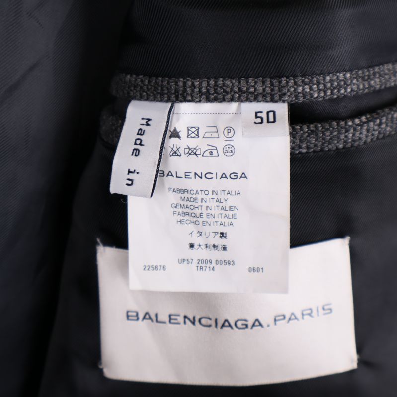 Storlek- och ursprungsmärkning för Balenciaga rock