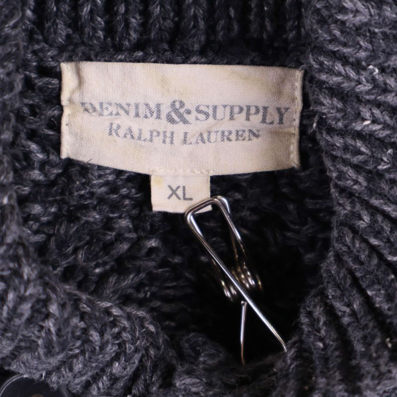 Närbild på varumärkestag Denim & Supply Ralph Lauren