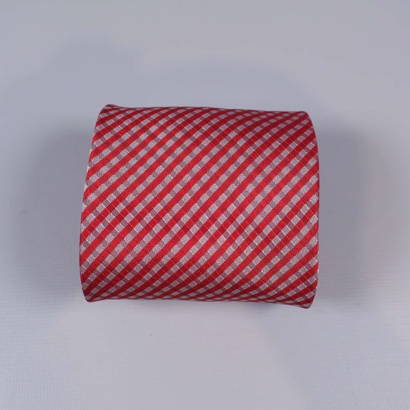 Slips upprullad för att visa randigt mönster