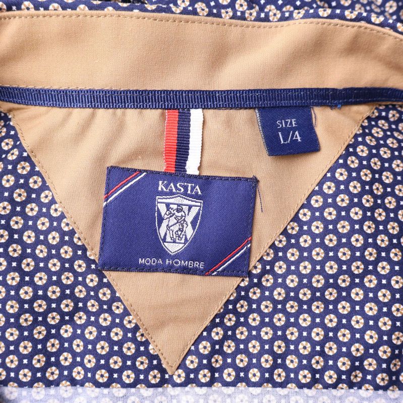 KASTA etikett och storleksmärkning