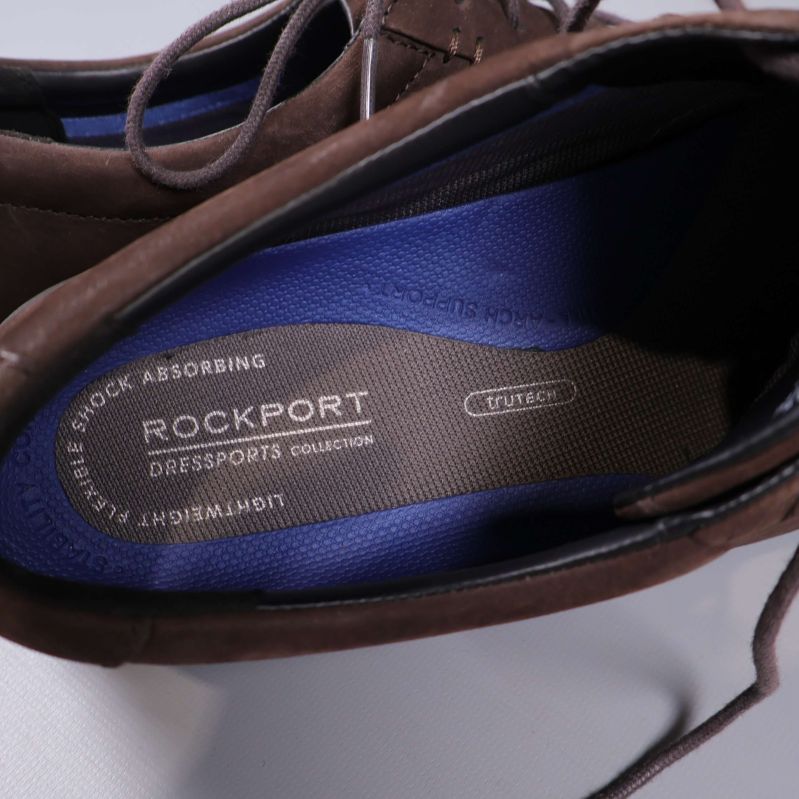 Innersula med Rockport-logga och blått foder