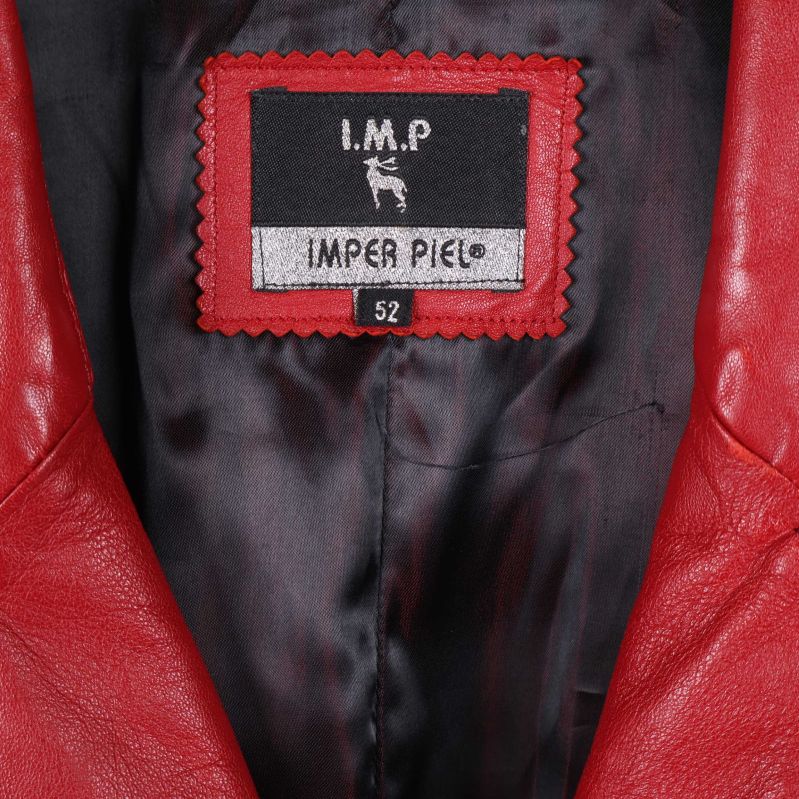 Närbild på Imper Piel etikett i jackan