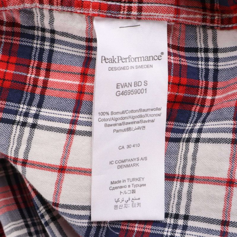 Materialetikett 100% bomull