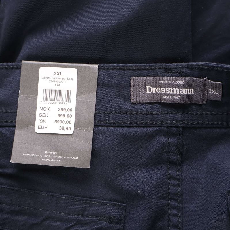 Dressmann-varumärke och prislapp