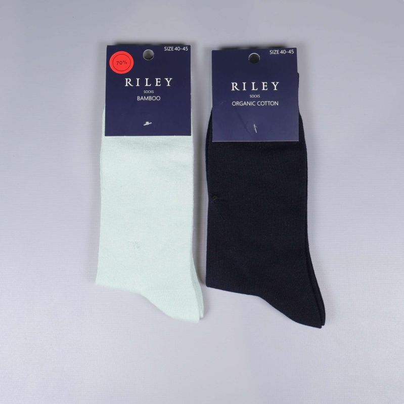 Strumpor tvåpack i mintgrönt och mörkblått från Riley