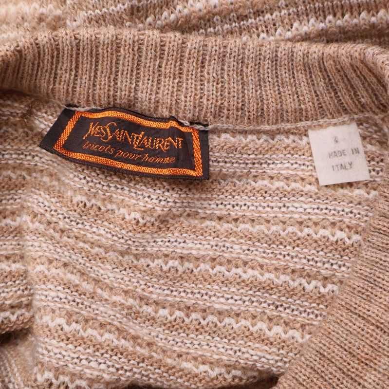 Yves Saint Laurent-etikett och storlekslapp på insidan