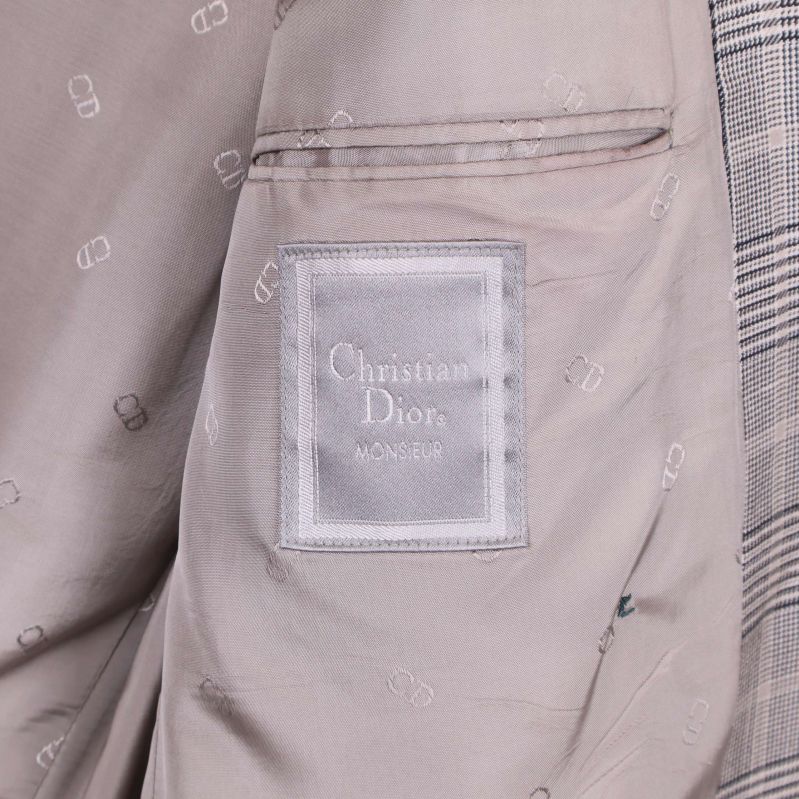 Christian Dior Monsieur etikett på insidan av kavaj