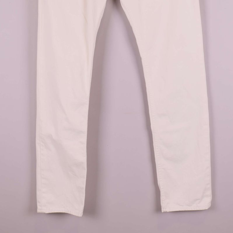 Nedre del av byxben med enkel rak passform