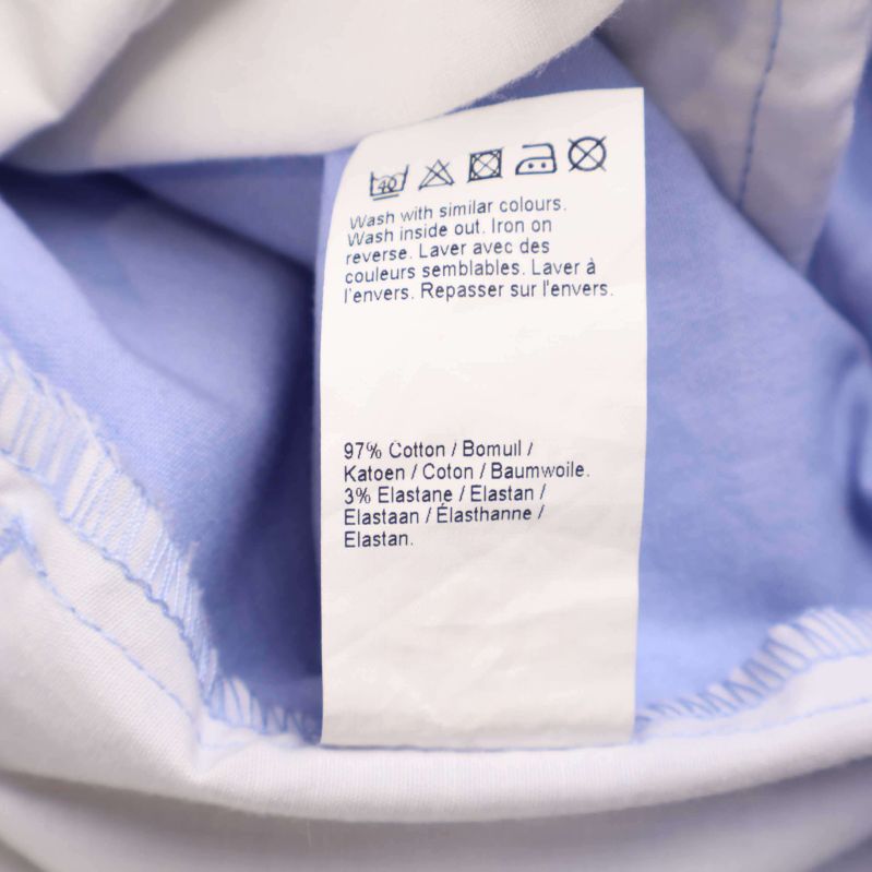 Materiallapp med bomull och elastan