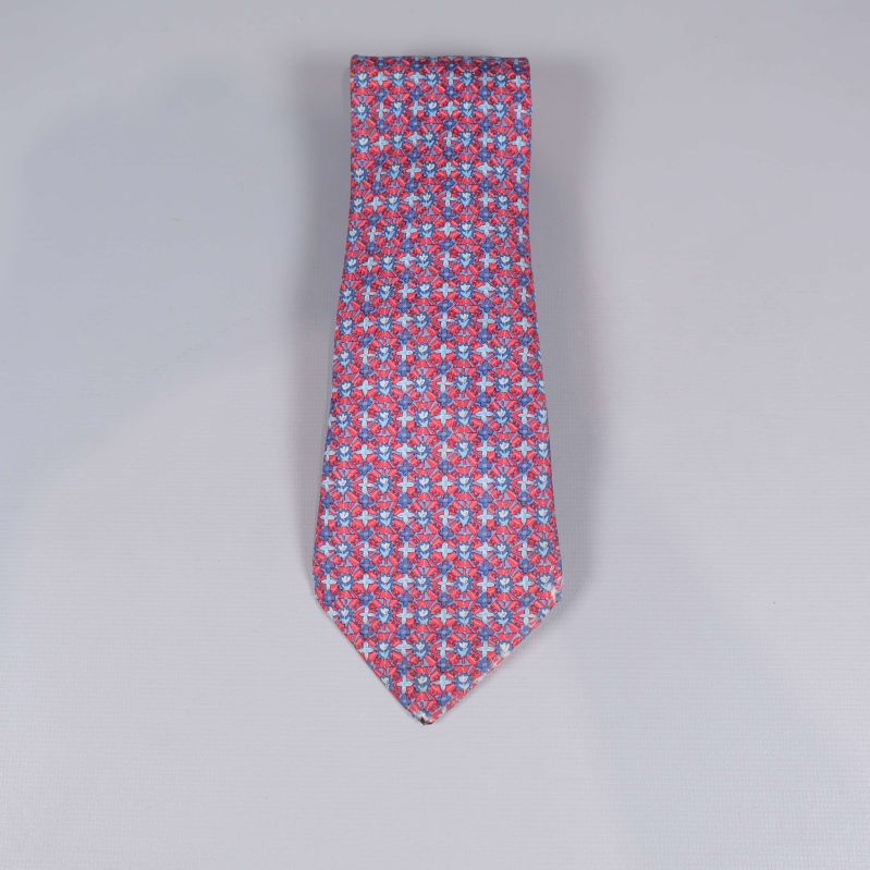Färgglad grafisk slips 