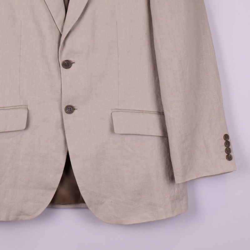 Detalj av ärm med knappar och ficka framtill