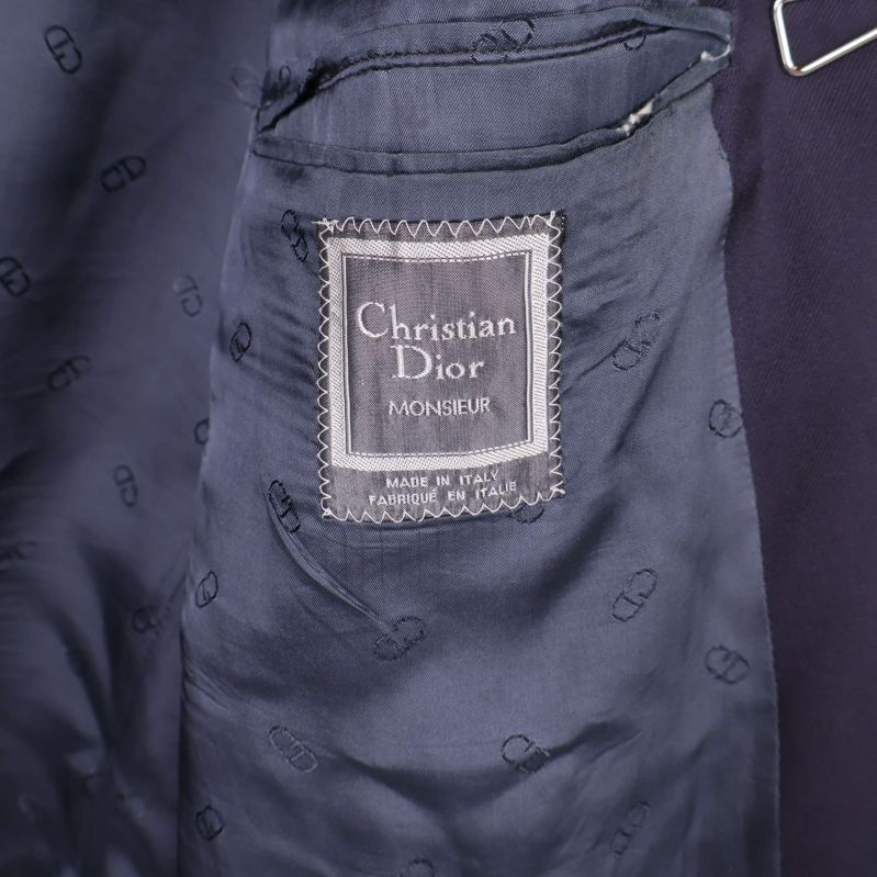 Christian Dior Monsieur-etikett på kavajens insida