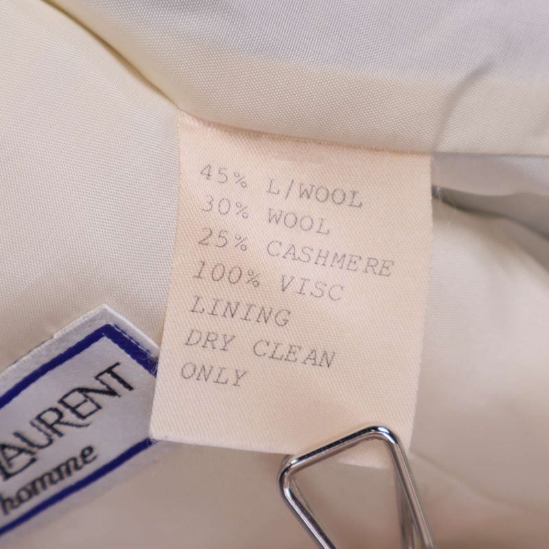 Materiallapp med sammansättning ull kashmir viskos
