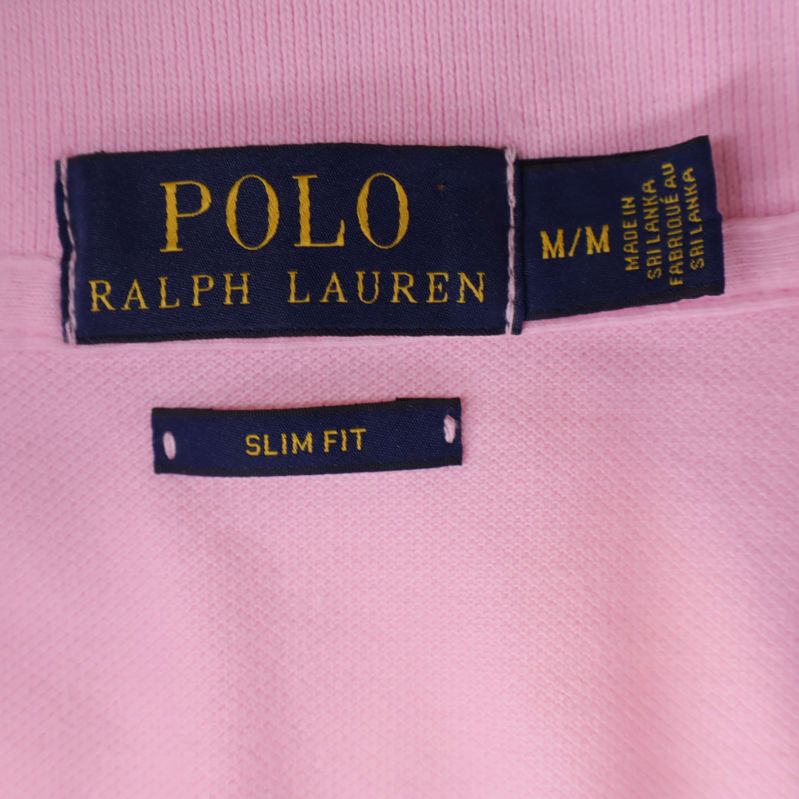 Närbild av Polo Ralph Lauren och Slim Fit 