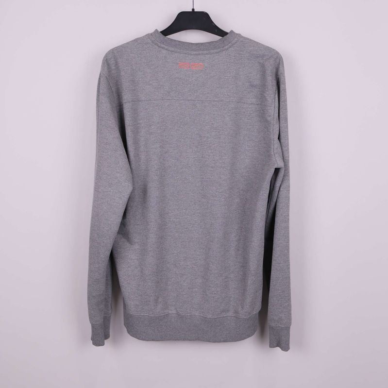 Baksida av grå Kenzo sweatshirt 