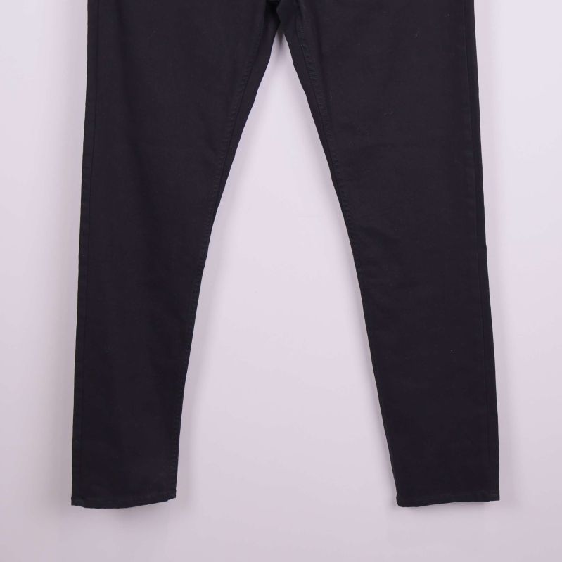 Nedre delen av jeans med smal passform