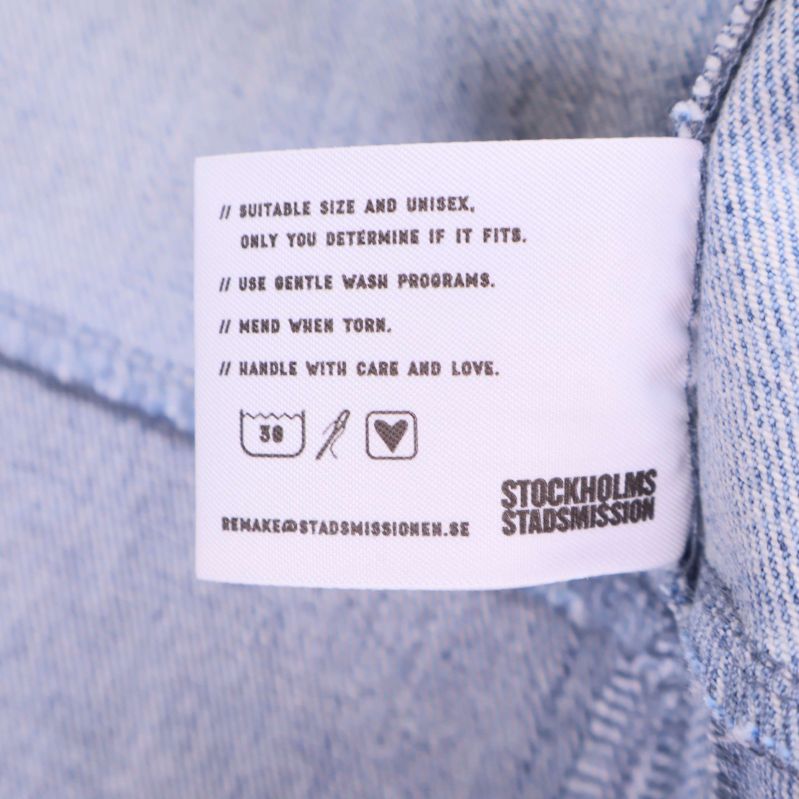 Tvättråd och skötselråd för jackan