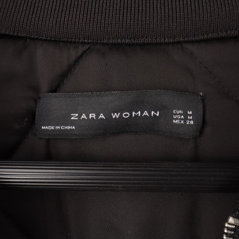 Zara Woman etikett inuti jackan
