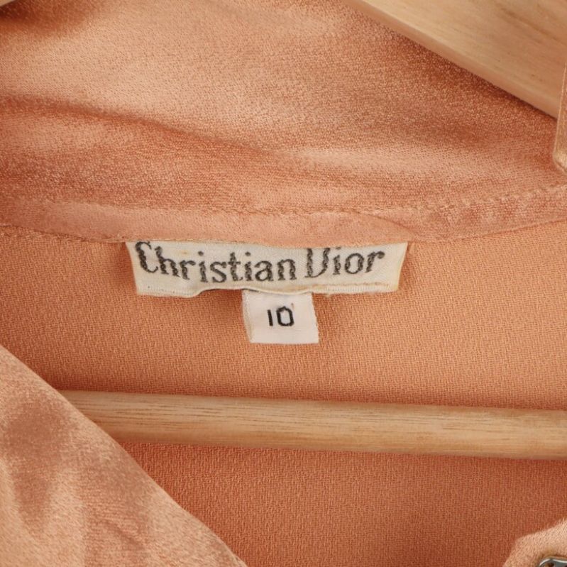 Christian Dior etikett och storlek
