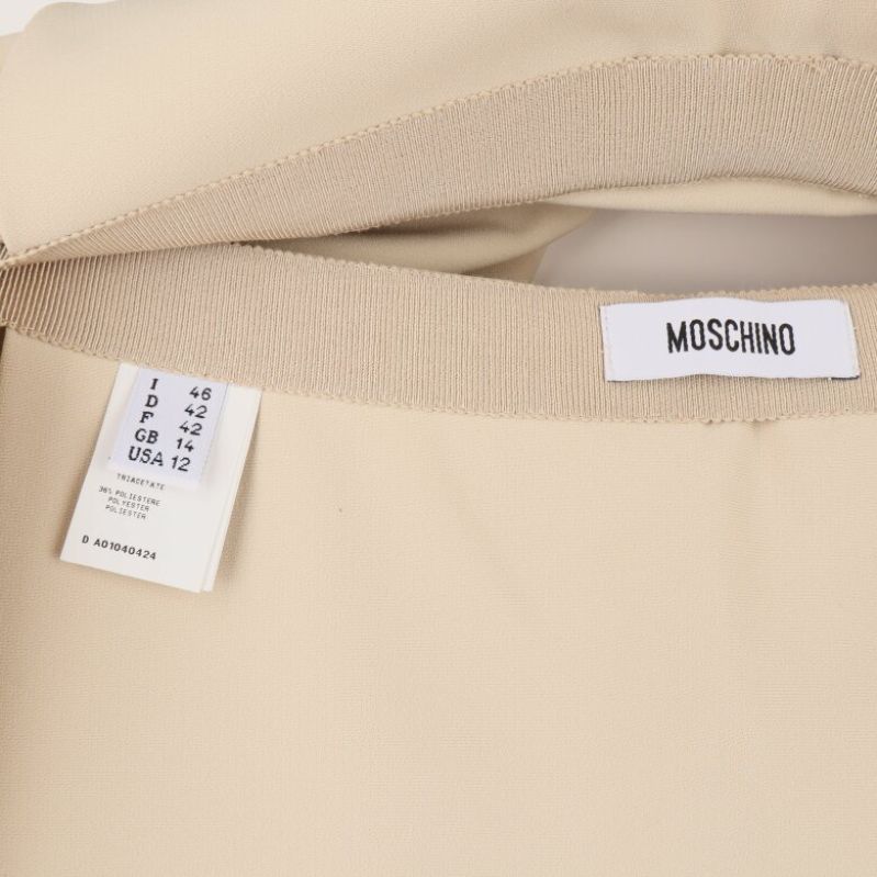 Moschino etikett på kavajens insida