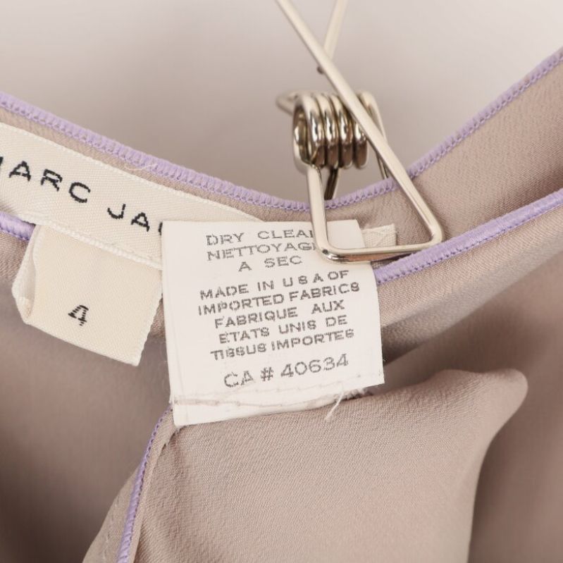 Beige topp med etikett: Marc Jacobs