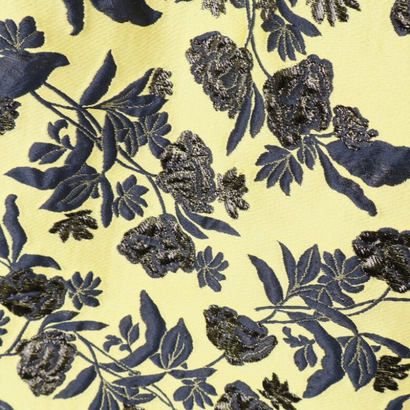 Detaljer av blommigt mönster i närbild