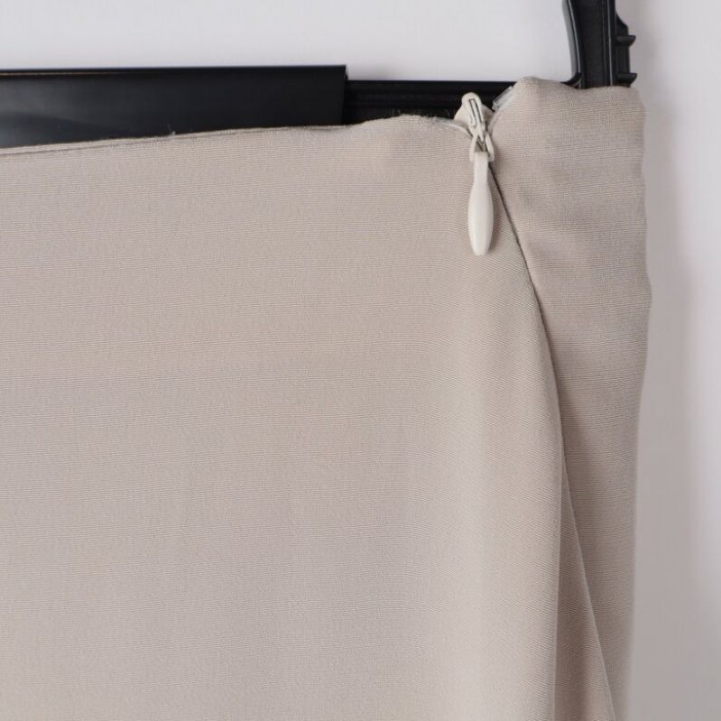 Detaljbild på dragkedja