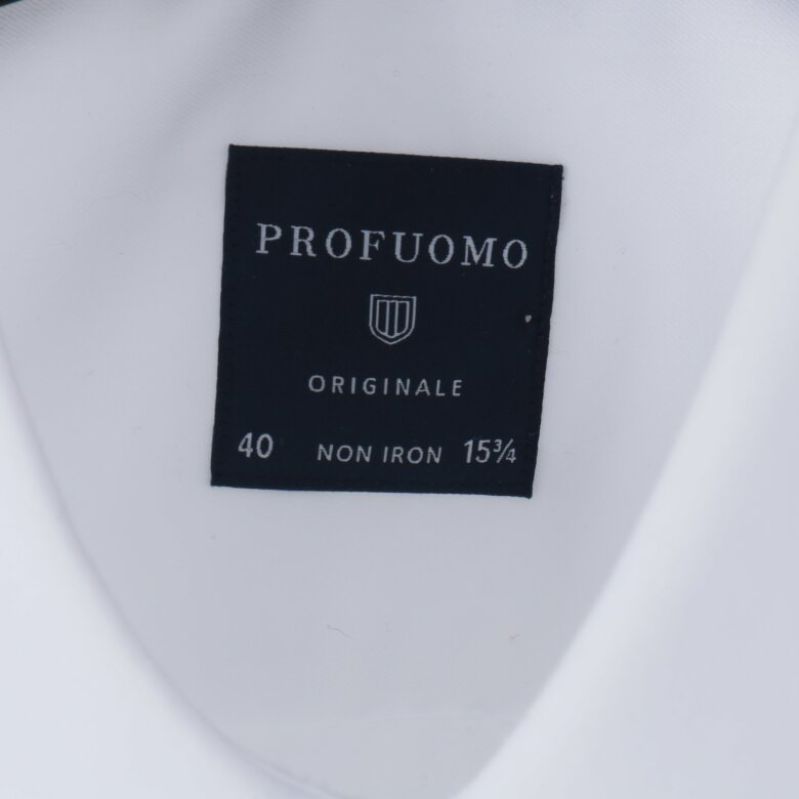 Märke: Profuomo, på insidan av skjortan