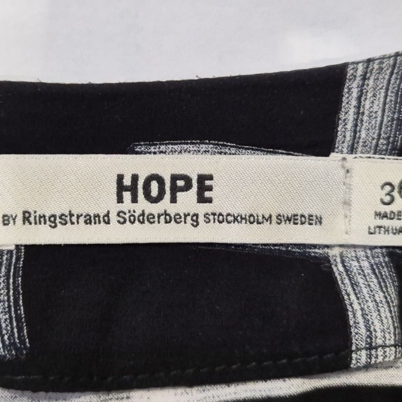 HOPE etikett med storlek 36
