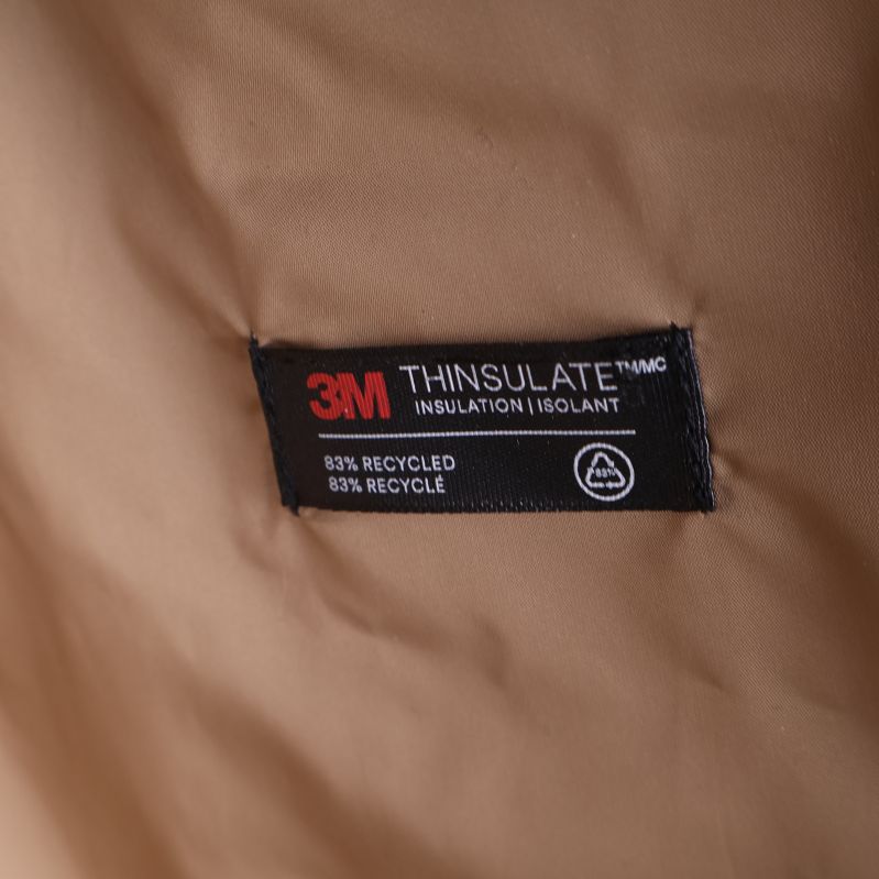 3M Thinsulate etikett i beige parkas