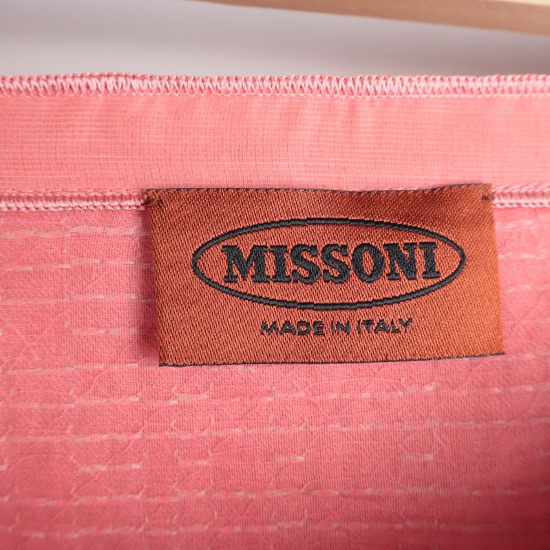 Missoni etiketten på insidan