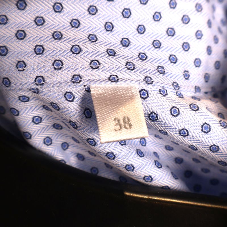 Storleksetikett med nummer 38