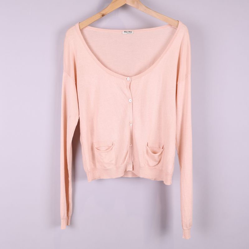 Ljusrosa cardigan