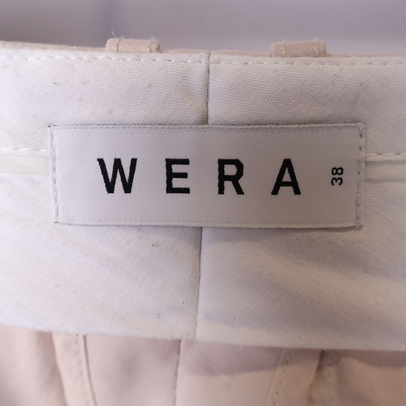 Wera märke och storleksinformation på insidan