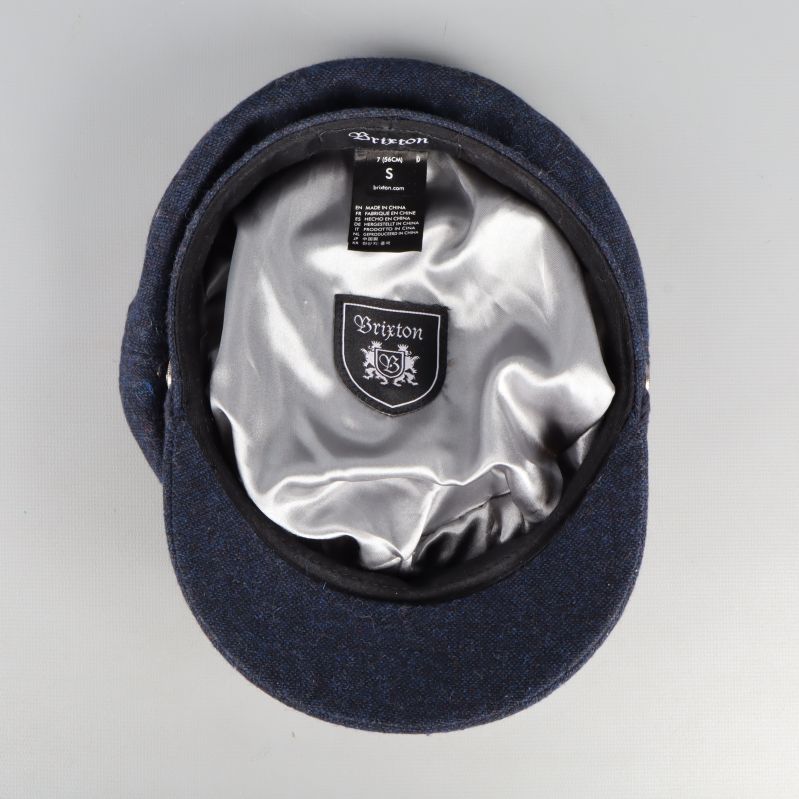 Inside view showing lining and brand label