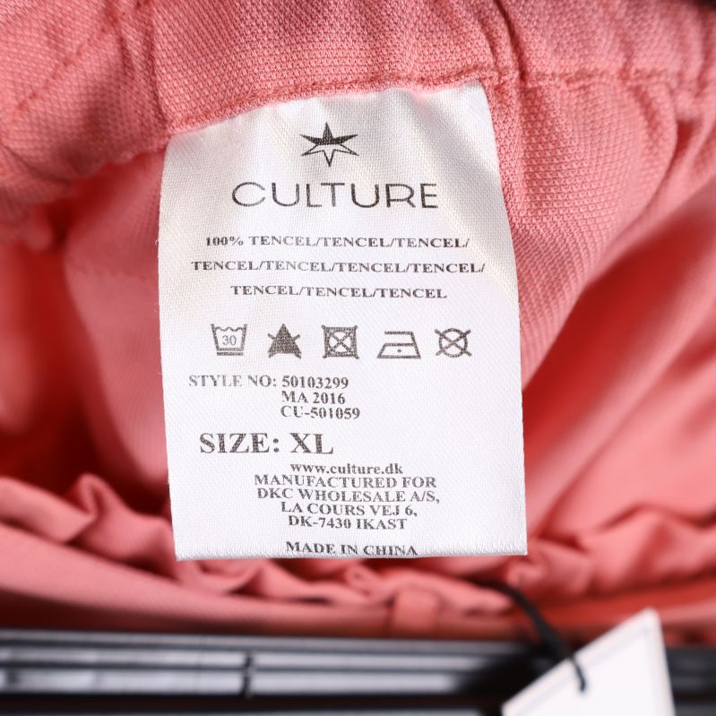 Tvättinstruktion med 100% Tencel och storlek XL