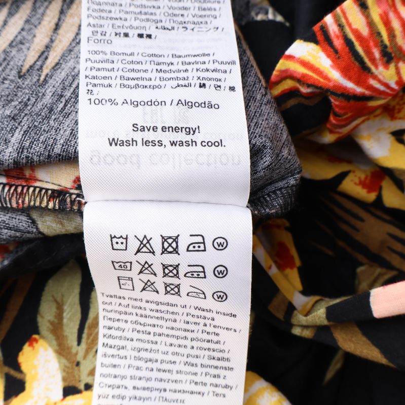 Materialinformation med 100% bomull