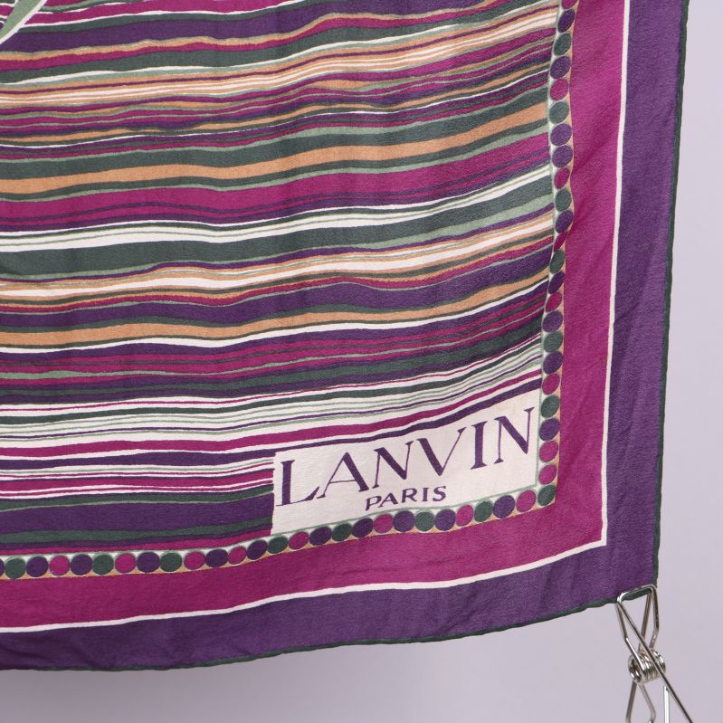 Detalj av Lanvin-logga