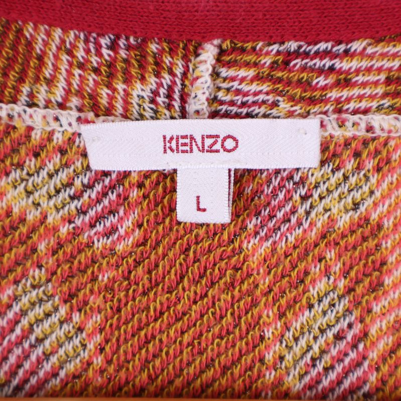 Kenzo logotyp på etikett