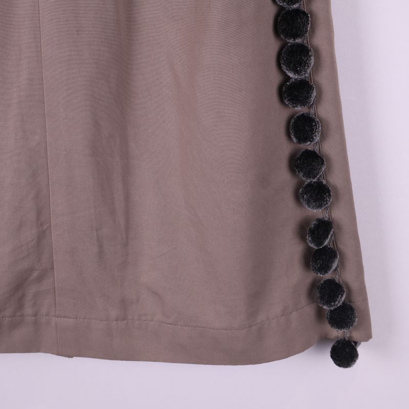 Nederkant närbild av pom-poms