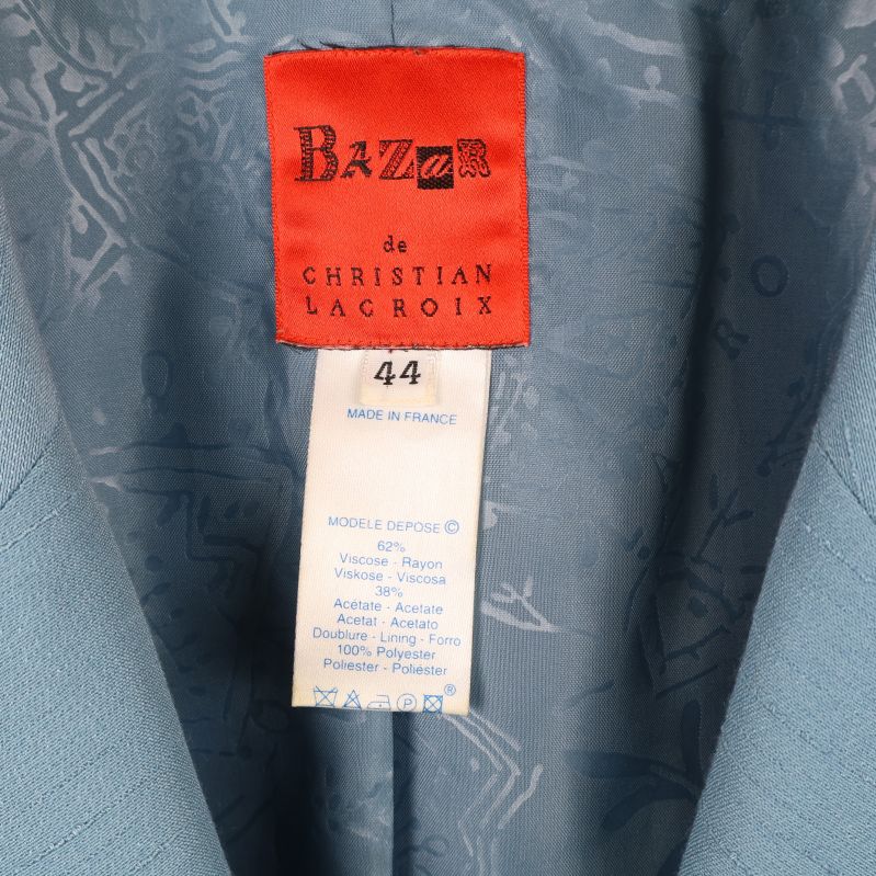 Etikett med Bazar de Christian Lacroix